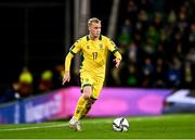 12 November 2021; Justas Lasickas of Lithuania during the FIFA World Cup 2022 qualifying group C match between Northern Ireland and Lithuania at National Football Stadium, Windsor Park in Belfast. Photo by David Fitzgerald/Sportsfile