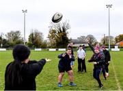 13 November 2021; Participants during the Leinster Rugby youths coaching course at Edenderry RFC in Kildare. Photo by Piaras Ó Mídheach/Sportsfile