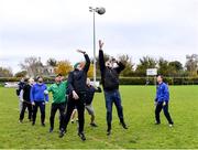 13 November 2021; Participants during the Leinster Rugby youths coaching course at Edenderry RFC in Kildare. Photo by Piaras Ó Mídheach/Sportsfile
