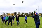 13 November 2021; Participants during the Leinster Rugby youths coaching course at Edenderry RFC in Kildare. Photo by Piaras Ó Mídheach/Sportsfile