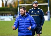13 November 2021; Coach Ken Moore speaking during the Leinster Rugby youths coaching course at Edenderry RFC in Kildare. Photo by Piaras Ó Mídheach/Sportsfile