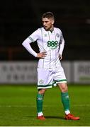 12 November 2021; Dylan Watts of Shamrock Rovers during the SSE Airtricity League Premier Division match between Bohemians and Shamrock Rovers at Dalymount Park in Dublin. Photo by Seb Daly/Sportsfile