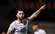 12 November 2021; Richie Towell of Shamrock Rovers during the SSE Airtricity League Premier Division match between Bohemians and Shamrock Rovers at Dalymount Park in Dublin. Photo by Seb Daly/Sportsfile