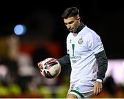 12 November 2021; Danny Mandroiu of Shamrock Rovers before the SSE Airtricity League Premier Division match between Bohemians and Shamrock Rovers at Dalymount Park in Dublin. Photo by Seb Daly/Sportsfile