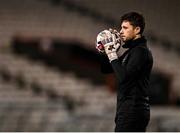 12 November 2021; Bohemians goalkeeper Stephen McGuinness before the SSE Airtricity League Premier Division match between Bohemians and Shamrock Rovers at Dalymount Park in Dublin. Photo by Seb Daly/Sportsfile
