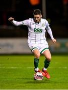 12 November 2021; Dylan Watts of Shamrock Rovers during the SSE Airtricity League Premier Division match between Bohemians and Shamrock Rovers at Dalymount Park in Dublin. Photo by Seb Daly/Sportsfile