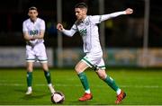 12 November 2021; Dylan Watts of Shamrock Rovers during the SSE Airtricity League Premier Division match between Bohemians and Shamrock Rovers at Dalymount Park in Dublin. Photo by Seb Daly/Sportsfile