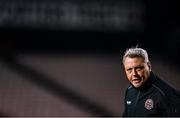 12 November 2021; Bohemians manager Keith Long before the SSE Airtricity League Premier Division match between Bohemians and Shamrock Rovers at Dalymount Park in Dublin. Photo by Seb Daly/Sportsfile