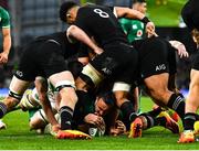 13 November 2021; Ronán Kelleher of Ireland scores his side's second try during the Autumn Nations Series match between Ireland and New Zealand at Aviva Stadium in Dublin. Photo by David Fitzgerald/Sportsfile