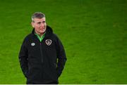 13 November 2021; Manager Stephen Kenny during a Republic of Ireland training session? at Stade de Luxembourg in Luxembourg. Photo by Stephen McCarthy/Sportsfile