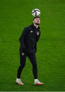 13 November 2021; Troy Parrott during a Republic of Ireland training session? at Stade de Luxembourg in Luxembourg. Photo by Stephen McCarthy/Sportsfile