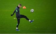 13 November 2021; James McClean during a Republic of Ireland training session? at Stade de Luxembourg in Luxembourg. Photo by Stephen McCarthy/Sportsfile