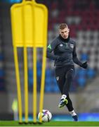 13 November 2021; James McClean during a Republic of Ireland training session? at Stade de Luxembourg in Luxembourg. Photo by Stephen McCarthy/Sportsfile