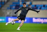 13 November 2021; Seamus Coleman during a Republic of Ireland training session at Stade de Luxembourg in Luxembourg. Photo by Stephen McCarthy/Sportsfile