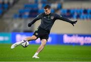 13 November 2021; Seamus Coleman during a Republic of Ireland training session at Stade de Luxembourg in Luxembourg. Photo by Stephen McCarthy/Sportsfile