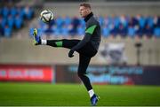 13 November 2021; James McClean during a Republic of Ireland training session at Stade de Luxembourg in Luxembourg. Photo by Stephen McCarthy/Sportsfile