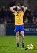 13 November 2021; Mairtín Quilty of Na Fianna dejected after his side's defeat in the Go Ahead Dublin County Senior Club Hurling Championship Final match between Na Fianna and Kilmacud Crokes at Parnell Park in Dublin. Photo by Piaras Ó Mídheach/Sportsfile