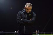 13 November 2021; Peamount United manager James O'Callaghan during the SSE Airtricity Women's National League match between Peamount United and Galway WFC at PLR Park in Greenogue, Dublin. Photo by Sam Barnes/Sportsfile