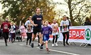 14 November 2021; Participants during the Remembrance Run 5k Supported by SPAR at the Phoenix Park in Dublin. Photo by Sam Barnes/Sportsfile