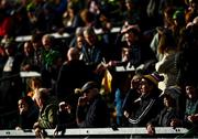 14 November 2021; Supporters look on during the Galway County Senior Club Football Championship Final match between Corofin and Mountbellew / Moylough at Pearse Stadium in Galway. Photo by David Fitzgerald/Sportsfile