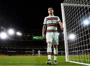 11 November 2021; Diogo Dalot of Portugal during the FIFA World Cup 2022 qualifying group A match between Republic of Ireland and Portugal at the Aviva Stadium in Dublin. Photo by Stephen McCarthy/Sportsfile