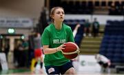 14 November 2021; Edel Thornton of Ireland warms up before the FIBA Women's EuroBasket 2023 Qualifier Group I match between Ireland and Czech Republic at National Basketball Arena in Tallaght, Dublin. Photo by Brendan Moran/Sportsfile