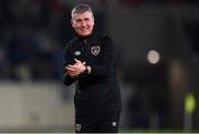 14 November 2021; Republic of Ireland manager Stephen Kenny after the FIFA World Cup 2022 qualifying group A match between Luxembourg and Republic of Ireland at Stade de Luxembourg in Luxembourg. Photo by Stephen McCarthy/Sportsfile