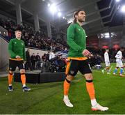14 November 2021; Jeff Hendrick of Republic of Ireland before the FIFA World Cup 2022 qualifying group A match between Luxembourg and Republic of Ireland at Stade de Luxembourg in Luxembourg. Photo by Stephen McCarthy/Sportsfile