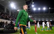 14 November 2021; James McClean of Republic of Ireland before the FIFA World Cup 2022 qualifying group A match between Luxembourg and Republic of Ireland at Stade de Luxembourg in Luxembourg. Photo by Stephen McCarthy/Sportsfile