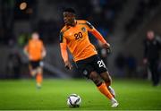 14 November 2021; Chiedozie Ogbene of Republic of Ireland during the FIFA World Cup 2022 qualifying group A match between Luxembourg and Republic of Ireland at Stade de Luxembourg in Luxembourg. Photo by Stephen McCarthy/Sportsfile