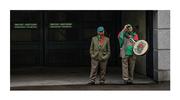 14 August 2021; It’s the hope that kills you. Or keeps you going? Anthony Battle, left, and Antel Zsabo, from Ballina, arrive in Croke Park to join the eternal optimists from the west and the serious pragmatist – in situ early – from the east. There is a sense of something momentous about to happen between the team that doesn’t know how to lose the big matches and the team that doesn’t know how to win them. Or so it seems. Photo by Ramsey Cardy/Sportsfile This image may be reproduced free of charge when used in conjunction with a review of the book &quot;A Season of Sundays 2020&quot;. All other usage © Sportsfile