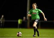 13 November 2021; Dearbhaile Beirne of Peamount United during the SSE Airtricity Women's National League match between Peamount United and Galway WFC at PLR Park in Greenogue, Dublin. Photo by Sam Barnes/Sportsfile