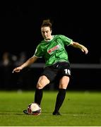 13 November 2021; Karen Duggan of Peamount United during the SSE Airtricity Women's National League match between Peamount United and Galway WFC at PLR Park in Greenogue, Dublin. Photo by Sam Barnes/Sportsfile