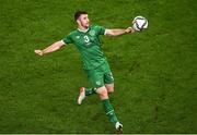 11 November 2021; Enda Stevens of Republic of Ireland during the FIFA World Cup 2022 qualifying group A match between Republic of Ireland and Portugal at the Aviva Stadium in Dublin. Photo by Harry Murphy/Sportsfile