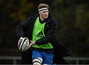 12 November 2021; Sean O'Brien of Leinster during the A Interprovincial match between Ulster A and Leinster A at Banbridge RFC in Banbridge, Down. Photo by Harry Murphy/Sportsfile