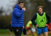 12 November 2021; Leinster contact skills coach Denis Leamy during the A Interprovincial match between Ulster A and Leinster A at Banbridge RFC in Banbridge, Down. Photo by Harry Murphy/Sportsfile