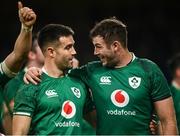 13 November 2021; Conor Murray, left, and Caelan Doris of Ireland after the Autumn Nations Series match between Ireland and New Zealand at Aviva Stadium in Dublin. Photo by David Fitzgerald/Sportsfile