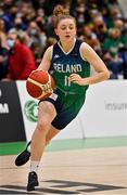 14 November 2021; Edel Thornton of Ireland during the FIBA Women's EuroBasket 2023 Qualifier Group I match between Ireland and Czech Republic at National Basketball Arena in Tallaght, Dublin. Photo by Brendan Moran/Sportsfile