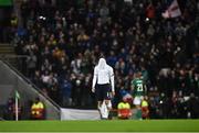 15 November 2021; Manuel Locatelli of Italy reacts at the final of the FIFA World Cup 2022 Qualifier match between Northern Ireland and Italy at the National Football Stadium at Windsor Park in Belfast. Photo by David Fitzgerald/Sportsfile