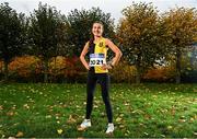 16 November 2021; Aoibhe Richardson of Kilkenny City Harriers at the launch of the 2021 Irish Life Health National Cross Country Championships. The Championships will take place at Santry Demesne on Sunday, 21st November 2021. Photo by Eóin Noonan/Sportsfile
