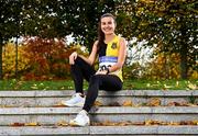 16 November 2021; Aoibhe Richardson of Kilkenny City Harriers at the launch of the 2021 Irish Life Health National Cross Country Championships. The Championships will take place at Santry Demesne on Sunday, 21st November 2021. Photo by Eóin Noonan/Sportsfile