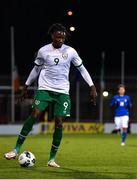 12 November 2021; Joshua Ogunfaolu-Kayode of Republic of Ireland during the UEFA European U21 Championship qualifying group A match between Republic of Ireland and Italy at Tallaght Stadium in Dublin. Photo by Eóin Noonan/Sportsfile