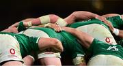 13 November 2021; A general view of a scrum during the Autumn Nations Series match between Ireland and New Zealand at Aviva Stadium in Dublin. Photo by Brendan Moran/Sportsfile