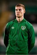 16 November 2021; Mark McGuinness of Republic of Ireland during the UEFA European U21 Championship qualifying group A match between Republic of Ireland and Sweden at Tallaght Stadium in Dublin. Photo by Seb Daly/Sportsfile