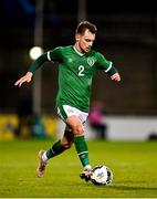 16 November 2021; Lee O'Connor of Republic of Ireland during the UEFA European U21 Championship qualifying group A match between Republic of Ireland and Sweden at Tallaght Stadium in Dublin. Photo by Seb Daly/Sportsfile