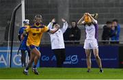 13 November 2021; Ronan Hayes of Kilmacud Crokes reacts after hitting a penalty wide during the Go Ahead Dublin County Senior Club Hurling Championship Final match between Na Fianna and Kilmacud Crokes at Parnell Park in Dublin. Photo by Piaras Ó Mídheach/Sportsfile