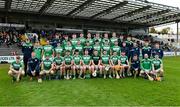 7 November 2021; The Ballyhale Shamrocks team before the Kilkenny County Senior Club Hurling Championship Final match between Ballyhale Shamrocks and O'Loughlin Gaels at UPMC Nowlan Park in Kilkenny. Photo by Brendan Moran/Sportsfile