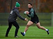 18 November 2021; Ronán Kelleher during Ireland rugby squad training at Carton House in Maynooth, Kildare. Photo by Brendan Moran/Sportsfile