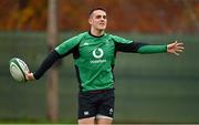 18 November 2021; James Hume during Ireland rugby squad training at Carton House in Maynooth, Kildare. Photo by Brendan Moran/Sportsfile