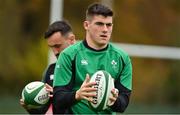 18 November 2021; Dan Sheehan, right and Ronán Kelleher during Ireland rugby squad training at Carton House in Maynooth, Kildare. Photo by Brendan Moran/Sportsfile